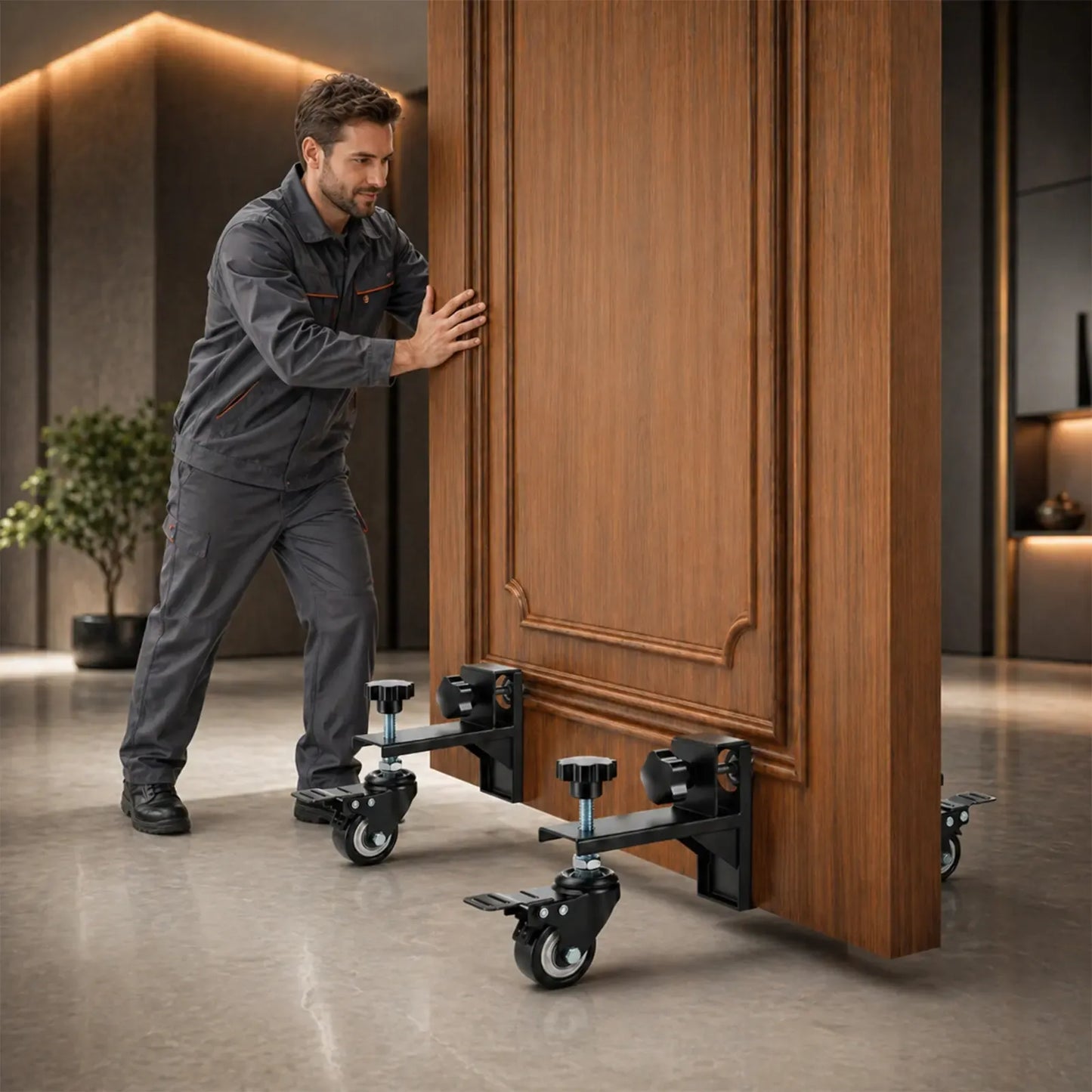 Adjustable Door Lifter for Pre‑Hung & Slab Doors
